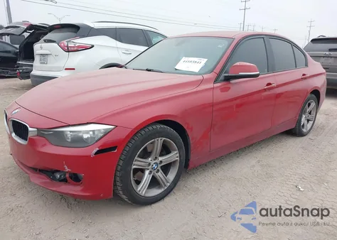 2014 BMW 320I from USA, damaged, VIN WBA3B1C51EK134724